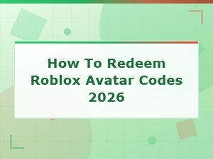 How to Redeem Roblox Avatar Codes 2026