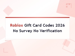 Roblox Gift Card Codes 2026 No Survey No Verification - Free Codes List