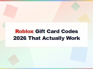 Roblox Gift Card Codes That Actually Work